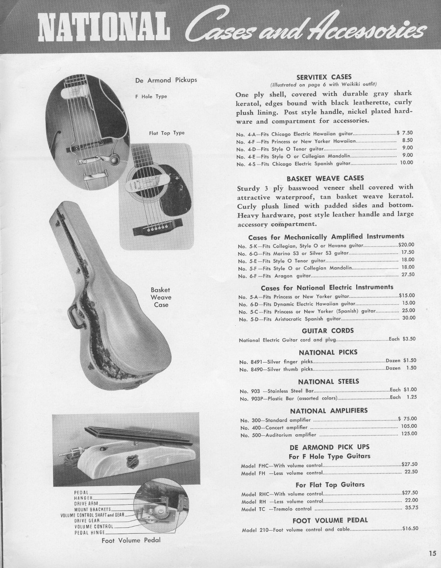 1942 catalogue accessories page