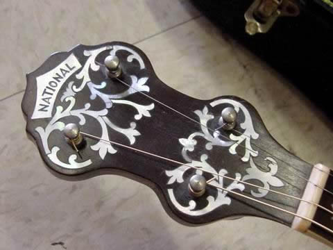 National ornate banjo