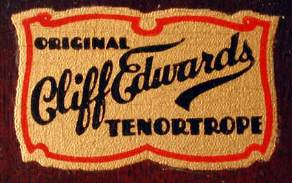 Cliff Edwards Tenortrope