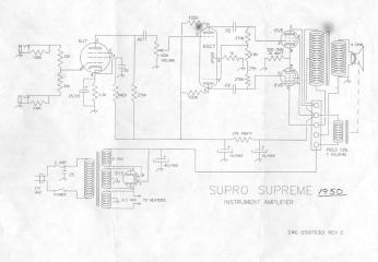 National/Supro/Valco schematic